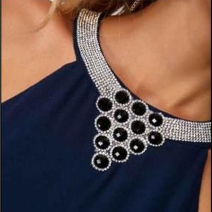 Mini Dress Solid Color Splicing Flowy Off Shoulder Dress Chiffon